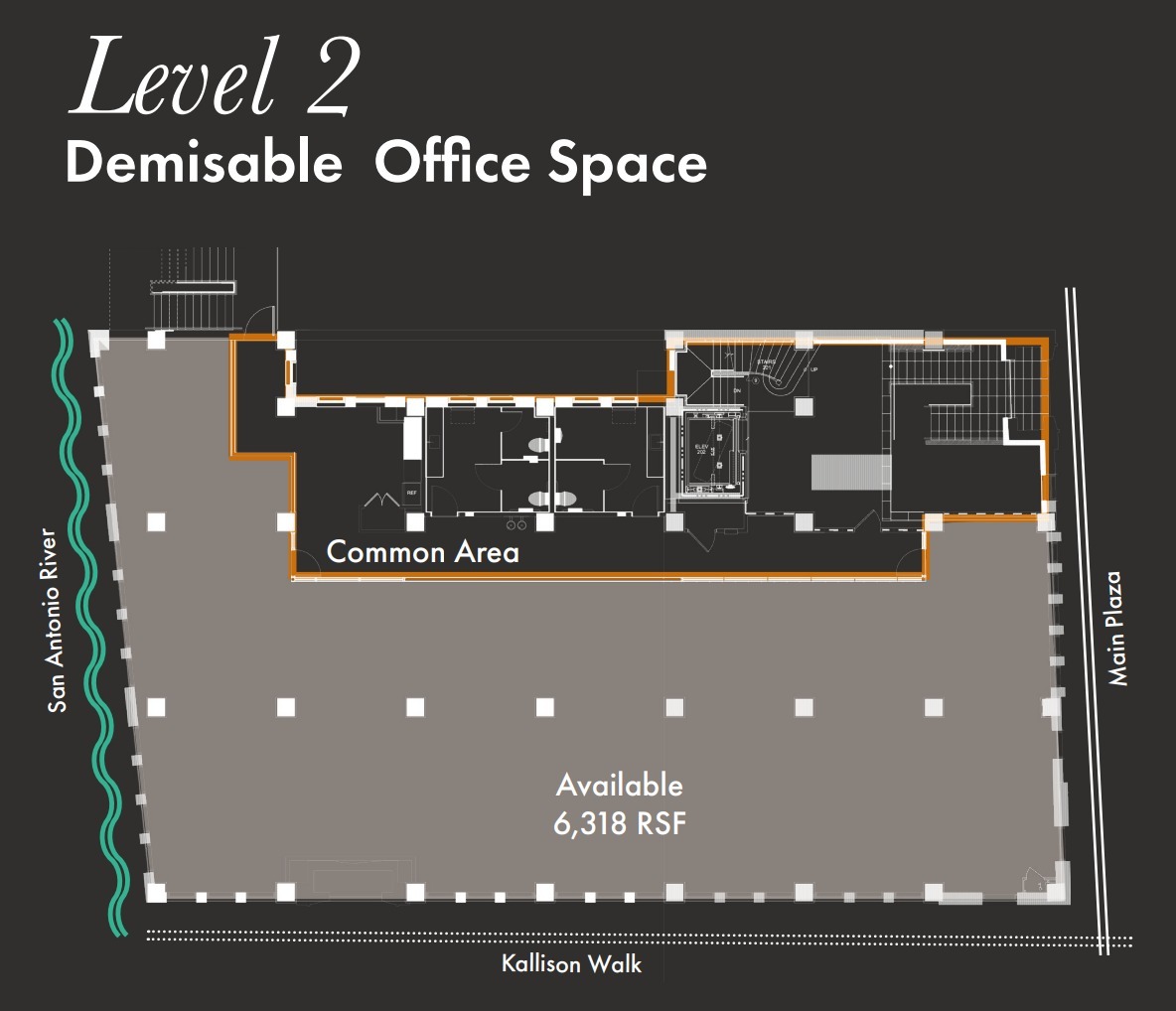 200 Main Plz, San Antonio, TX à louer Plan d’étage– Image 1 sur 1