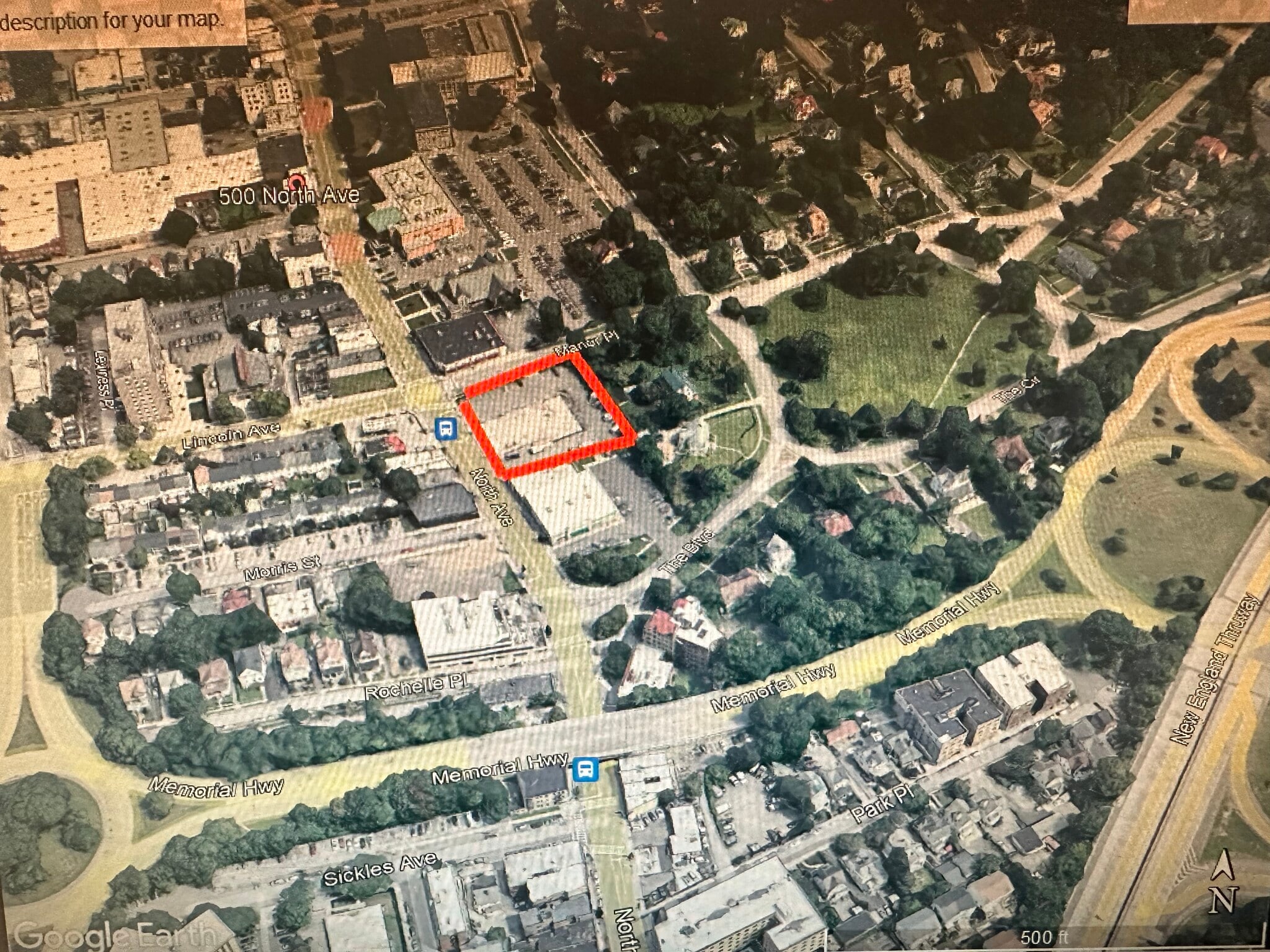457 North Ave, New Rochelle, NY à louer Aérien– Image 1 sur 3