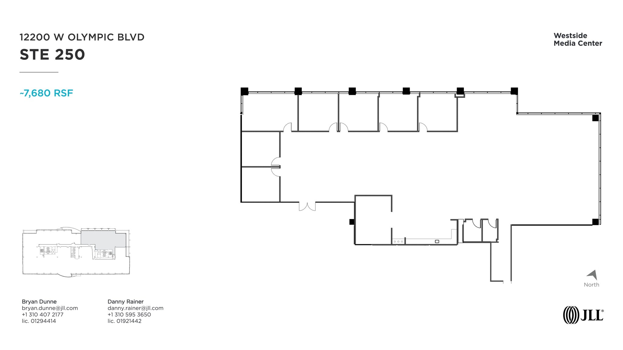 12100 W Olympic Blvd, Los Angeles, CA à louer Plan de site– Image 1 sur 1