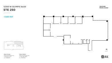 12100 W Olympic Blvd, Los Angeles, CA à louer Plan de site– Image 1 sur 1