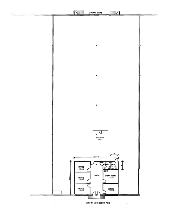 4300-4326 Eubank Rd, Richmond, VA à louer Plan d’étage– Image 1 sur 1