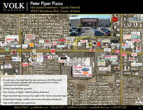 5925 E Broadway Blvd, Tucson, AZ - Vue aérienne vue de carte - Image1