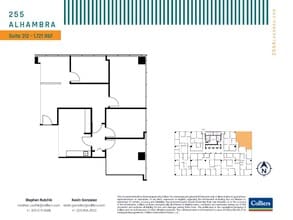 255 Alhambra Cir, Coral Gables, FL à louer Plan d’étage– Image 1 sur 1