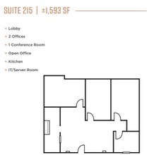 1520 The Alameda, San Jose, CA à louer Plan d’étage– Image 1 sur 1