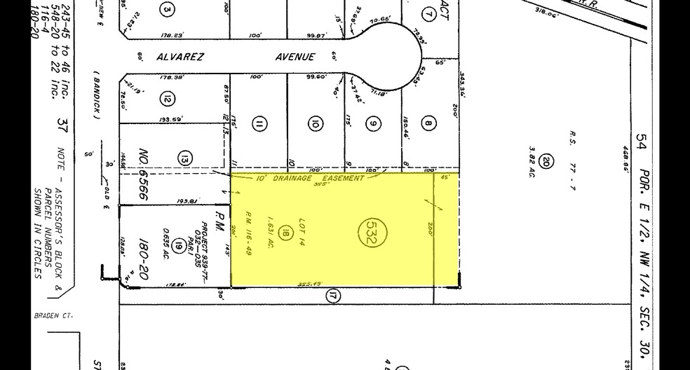 621 N Main St, Orange, CA à louer - Plan cadastral – Image 2 sur 7