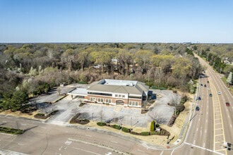 7465 Poplar Ave, Germantown, TN - Vue aérienne vue de carte