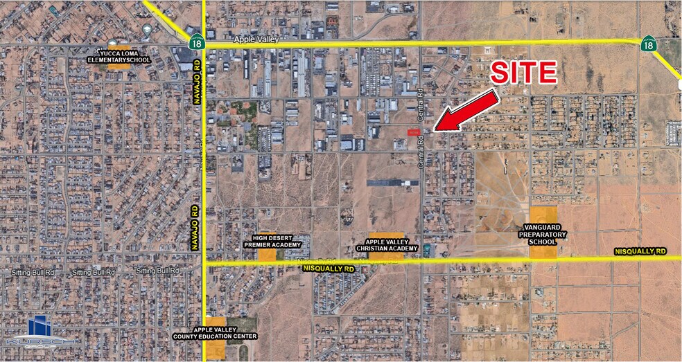 00 Central Road, Apple Valley, CA à vendre - Photo de l’immeuble – Image 1 sur 3