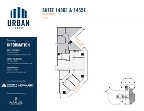 222 W Las Colinas Blvd, Irving, TX à louer Plan d’étage– Image 1 sur 1
