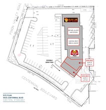 4935 Centennial Blvd, Colorado Springs, CO à louer Plan de site– Image 2 sur 2