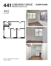 441 S Beverly Dr, Beverly Hills, CA à louer Plan d’étage– Image 1 sur 4