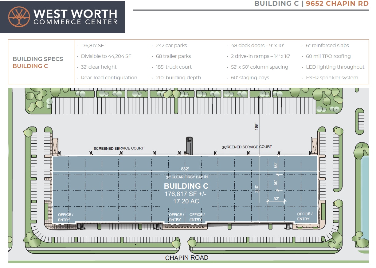 3601 Alemeda St, Fort Worth, TX à louer Plan de site– Image 1 sur 1