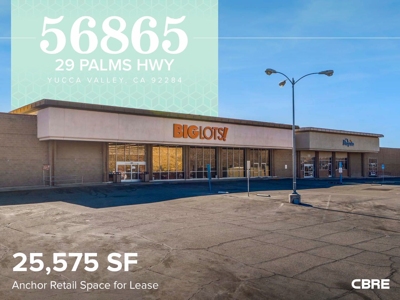 56865 Twentynine Palms Hwy, Yucca Valley, CA à vendre Photo de l’immeuble– Image 1 sur 8