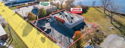 1215 N Detroit St, Warsaw, IN - VUE AÉRIENNE vue de carte - Image1