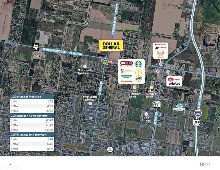 1406 W Monte Cristo Rd, Edinburg, TX à vendre - Photo de l’immeuble – Image 2 sur 4