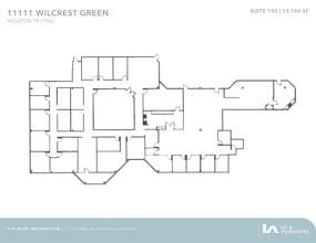 11111 Wilcrest Green Dr, Houston, TX à louer Plan d’étage– Image 1 sur 1