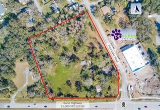 12208 Four Oaks Rd, Tampa, FL - Vue aérienne vue de carte - Image1