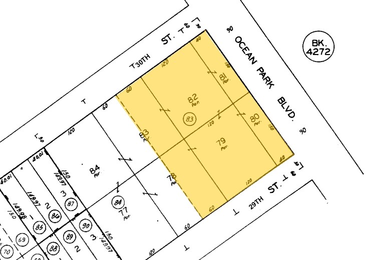 2901 Ocean Park Blvd, Santa Monica, CA à louer - Plan cadastral – Image 3 sur 4