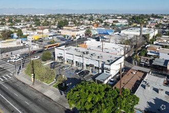 8600 S Central Ave, Los Angeles, CA - Vue aérienne vue de carte