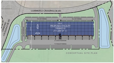 Se Corner of Pineland Trail & N. Tymber Creek Rd, Ormond Beach, FL à louer Plan de site– Image 1 sur 2