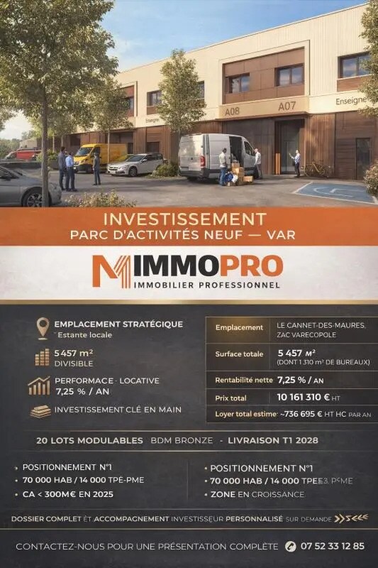 Plus de détails pour Local d’activités à vendre