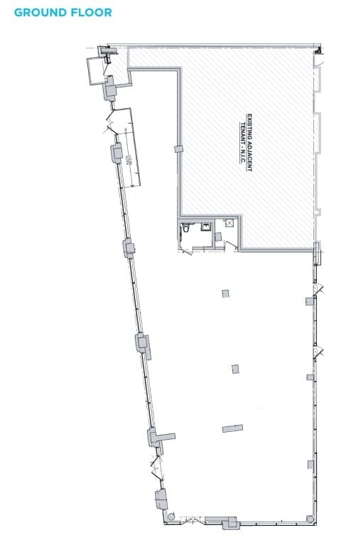 350 E Houston St, New York, NY à louer Plan d’étage– Image 1 sur 5
