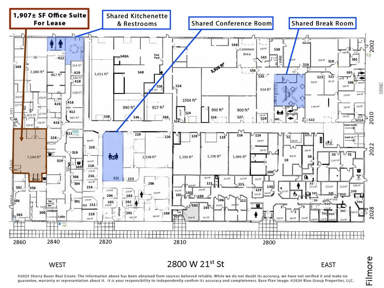 2800-2860 W 21st St, Erie, PA à louer - Plan de site – Image 3 sur 13