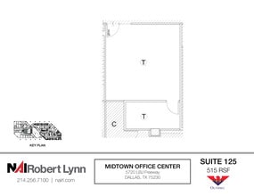 5720 Lyndon B Johnson Fwy, Dallas, TX à louer Plan d’étage– Image 1 sur 1