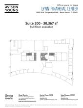 1905 NW Corporate Blvd, Boca Raton, FL à louer Plan d’étage– Image 1 sur 13