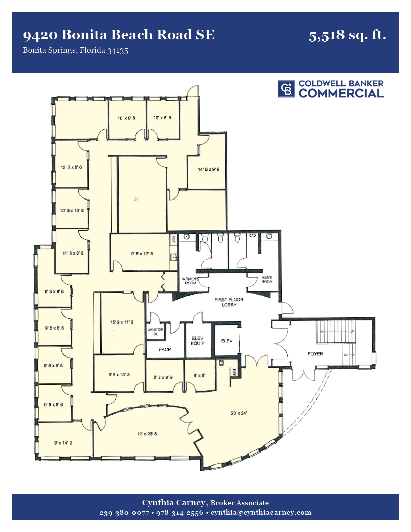 9420 Bonita Beach Rd, Bonita Springs, FL à louer Plan d’étage– Image 1 sur 1