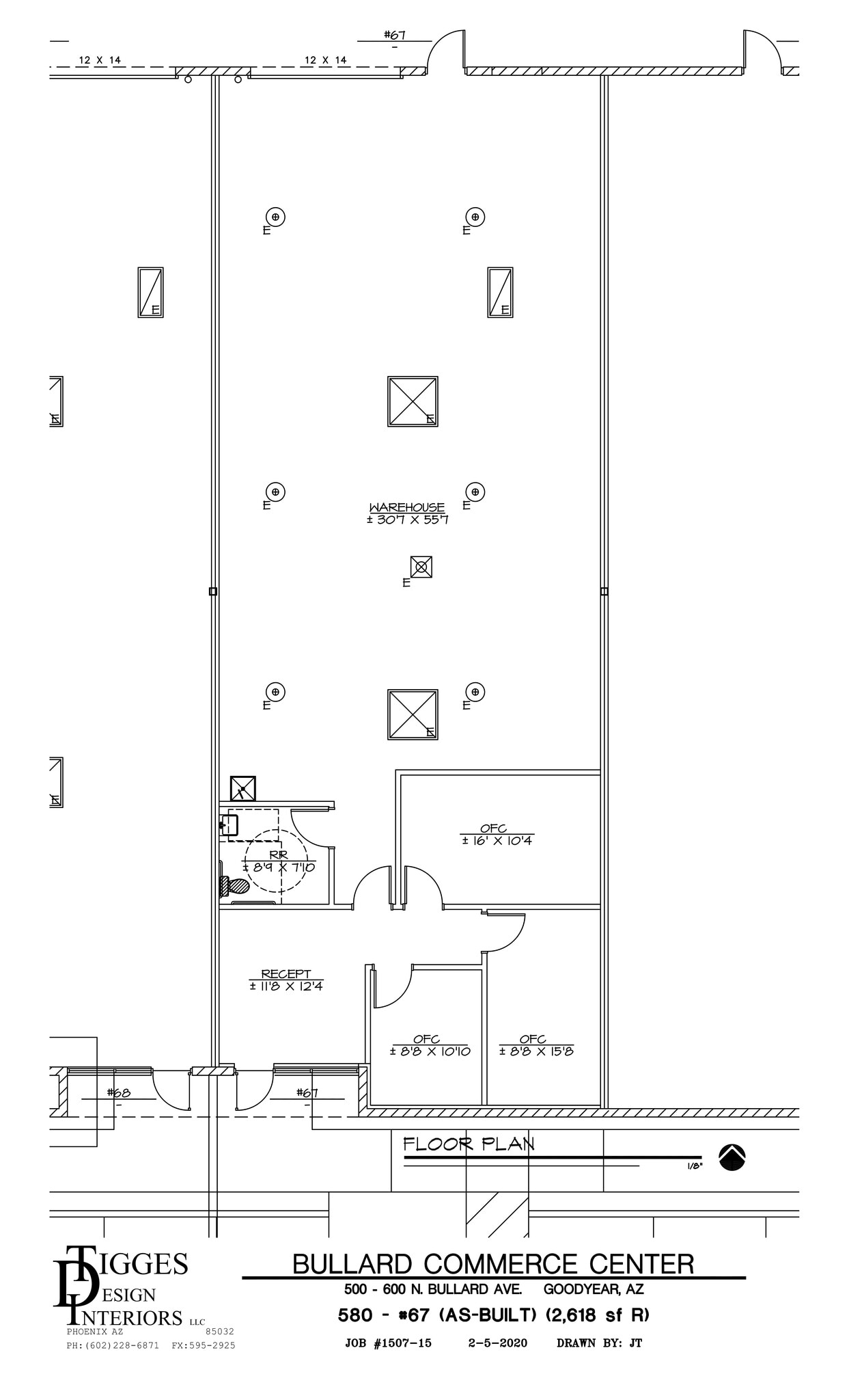 500-600 N Bullard Ave, Goodyear, AZ à louer Plan de site– Image 1 sur 1