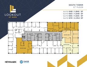 6400 Arlington Blvd, Falls Church, VA à louer Plan d’étage– Image 1 sur 1