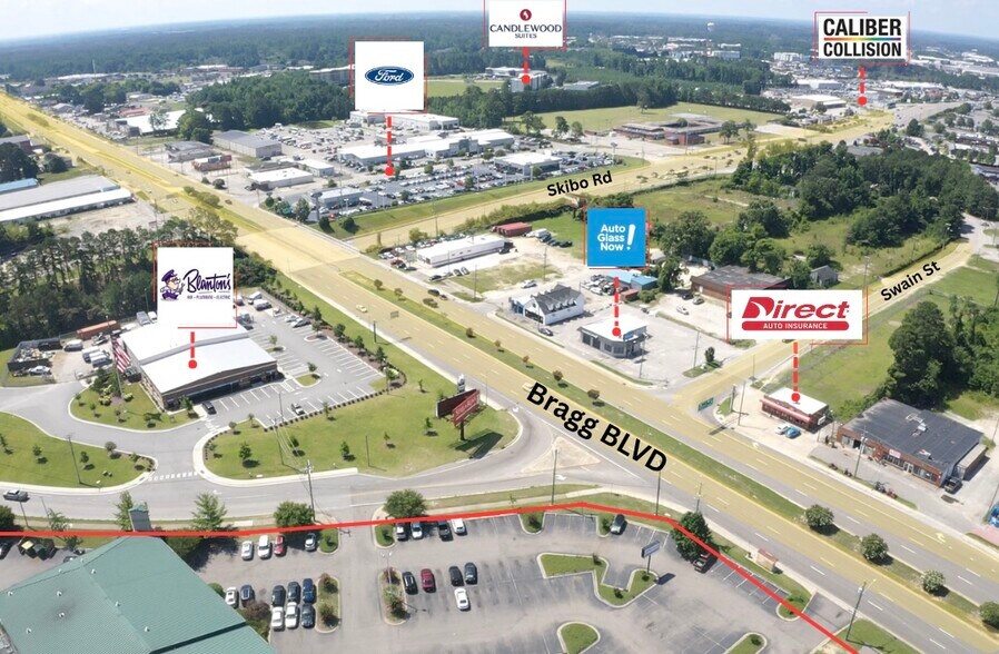 4600-4610 Bragg Blvd, Fayetteville, NC à vendre - Photo de l’immeuble – Image 3 sur 24