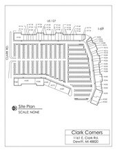 1161 E Clark Rd, Dewitt, MI à louer Plan de site– Image 1 sur 1