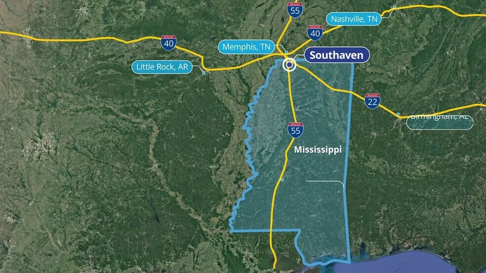 I-55, Southaven, MS à vendre - Vidéo sur l’annonce professionnelle – Image 2 sur 2