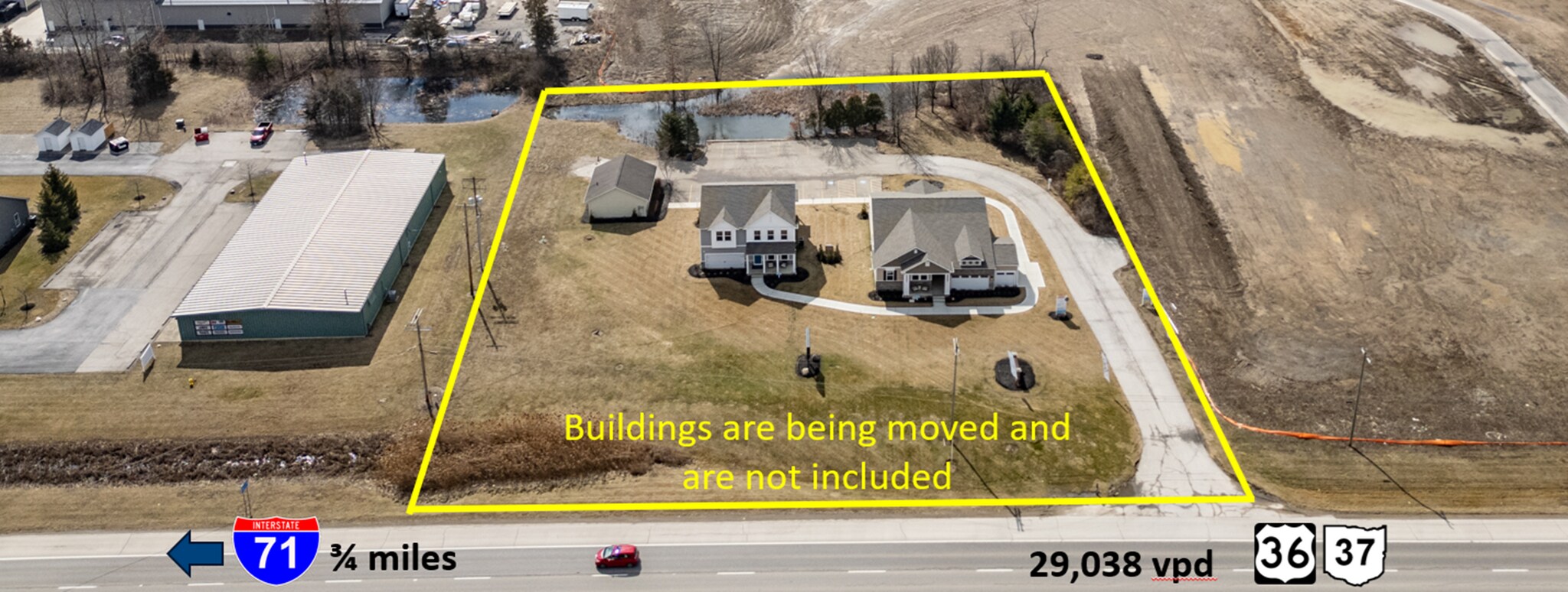 6830 E State Route 37, Sunbury, OH à vendre Photo de l’immeuble– Image 1 sur 3