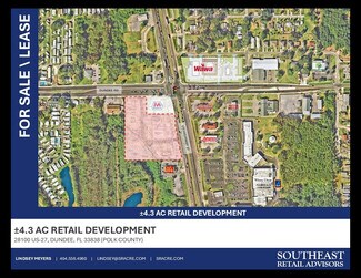 Plus de détails pour 28100 Hwy 27, Dundee, FL - Terrain à louer