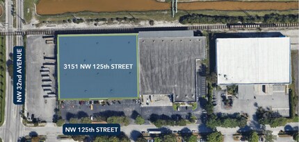 3151 NW 125th St, Miami, FL - VUE AÉRIENNE  vue de carte