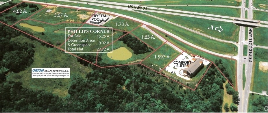 121st St & US 75 Hwy, Glenpool, OK à vendre Photo principale– Image 1 sur 2