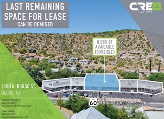 Plus de détails pour 1100 N Broad St, Globe, AZ - Bureau/Local commercial à louer