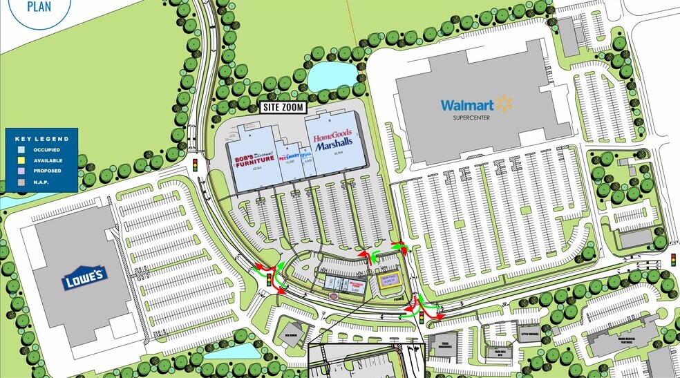 700 Gallery Blvd, Scarborough, ME à louer - Plan de site – Image 2 sur 2