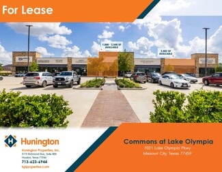 Plus de détails pour 1021 Lake Olympia Pky, Missouri City, TX - Local commercial à louer