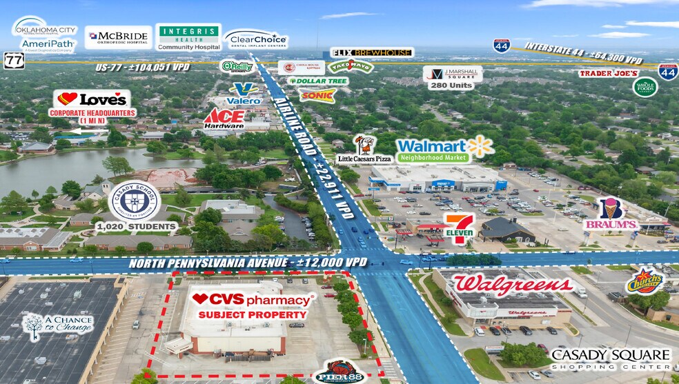 9401 N Pennsylvania Ave, The Village, OK à vendre - Photo de l’immeuble – Image 3 sur 3