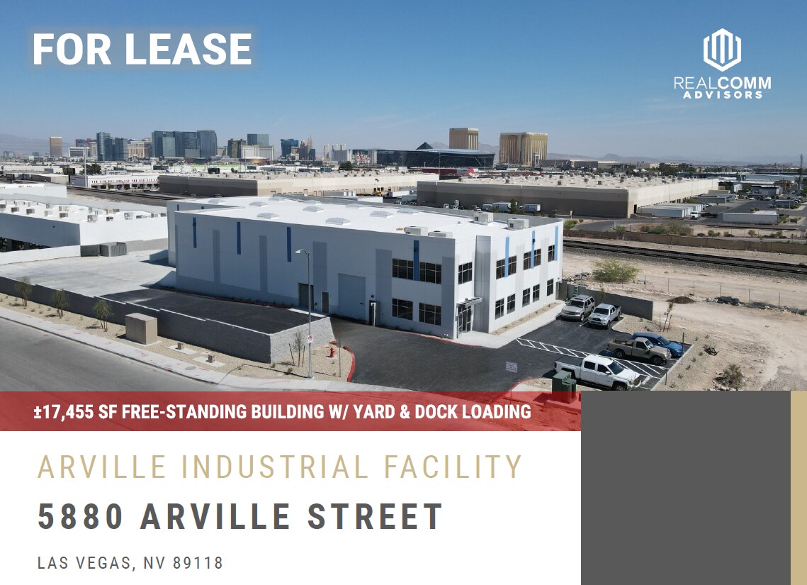 5880 Arville Street St, Las Vegas, NV à louer Photo principale– Image 1 sur 6