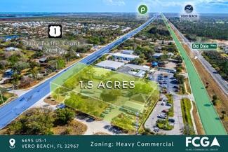 Plus de détails pour 6695 US 1, Vero Beach, FL - Local commercial à vendre