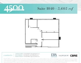 4500 S Cherry Creek Dr, Denver, CO à louer Plan d’étage– Image 1 sur 1