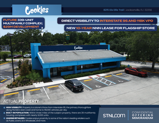 Plus de détails pour 8215 Dix Ellis Trl, Jacksonville, FL - Local commercial à vendre