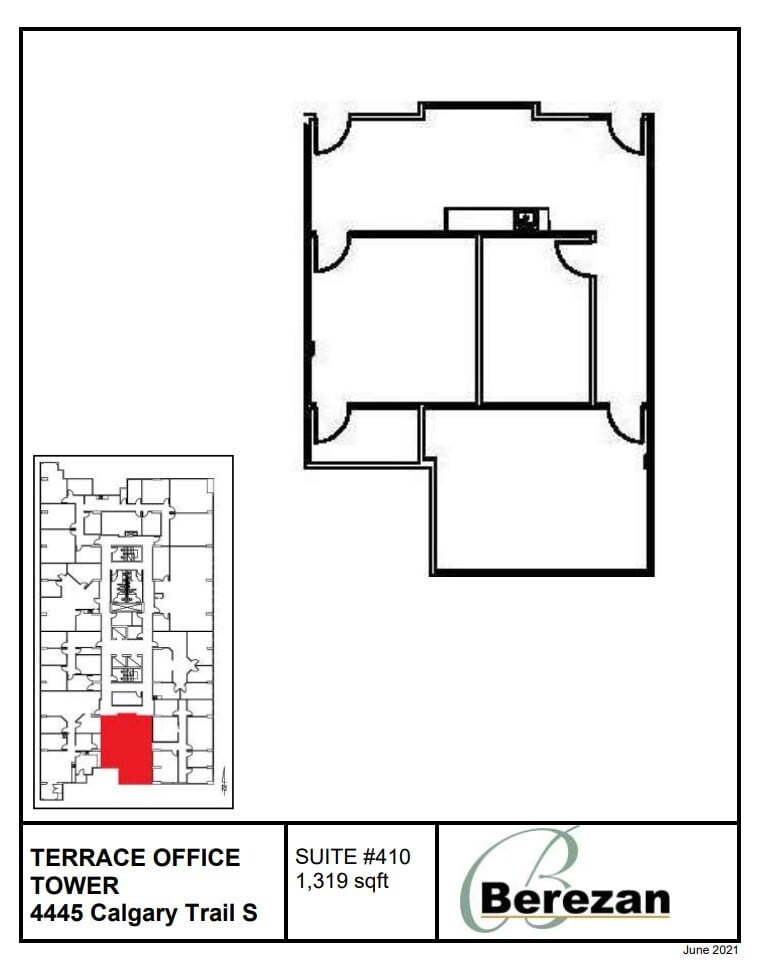 4445 Calgary Trl, Edmonton, AB à louer Plan d’étage– Image 1 sur 1