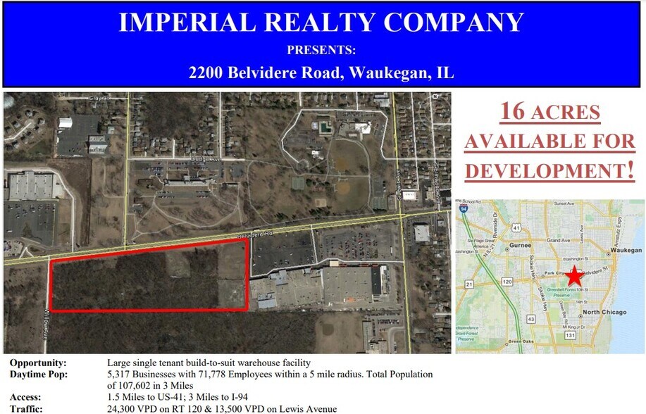 2253-2309 Belvidere Rd, Waukegan, IL à vendre - Photo de l’immeuble – Image 3 sur 3