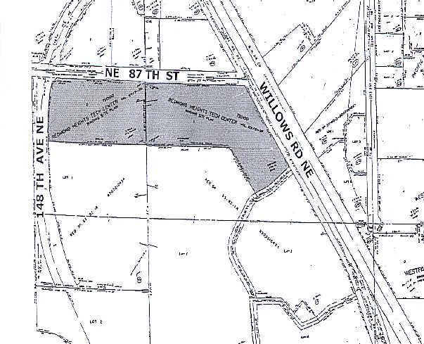 8601 Willows Rd, Redmond, WA à louer - Plan cadastral – Image 2 sur 9
