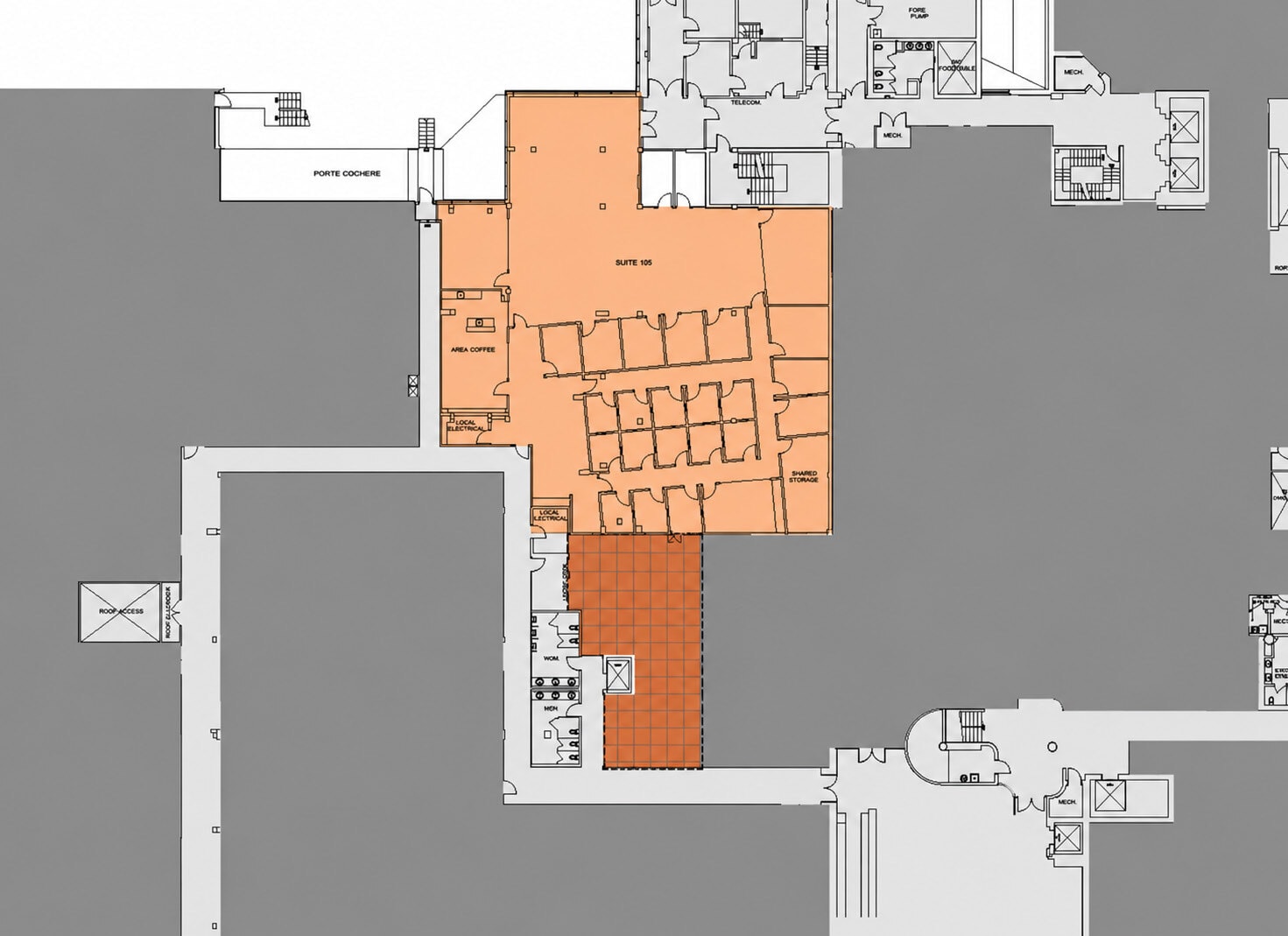 405 Av Ogilvy, Montréal, QC à louer Plan d’étage– Image 1 sur 7